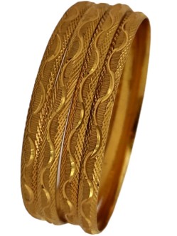 Gold Plated Bangles